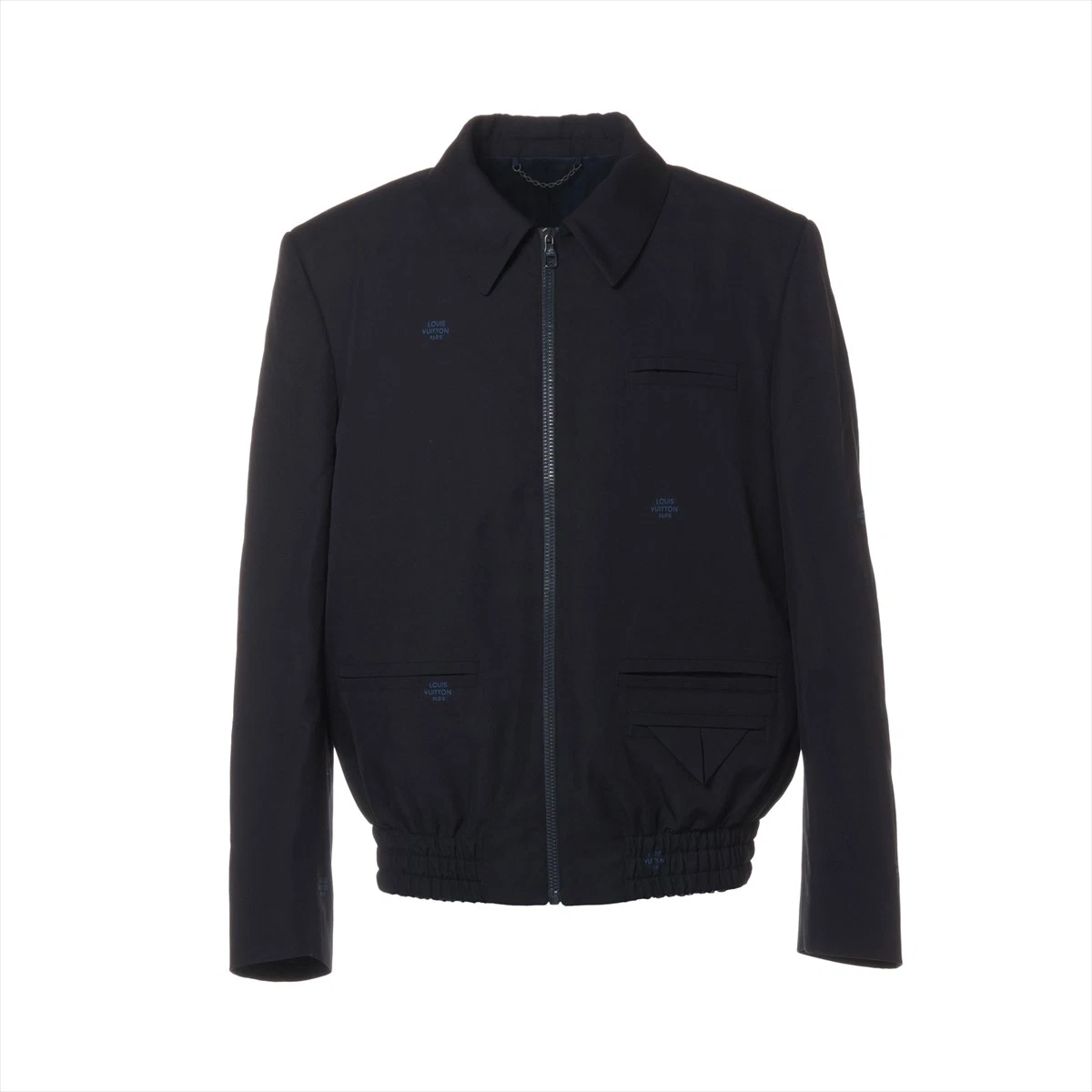 LOUIS VUITTON（LV） Louis Vuitton 22AW Giacca Lana 52 Uomo Blu Navy RM222F Colletti C'è un thr