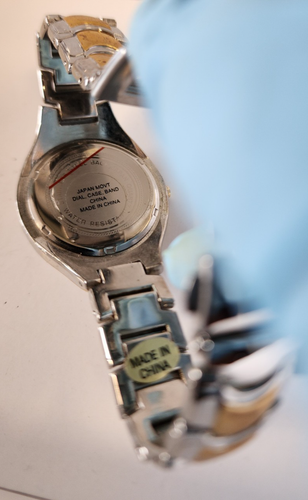 Orologio Ginevra Bicolore Acciaio Inox Quarzo - Unisex Uomo/Donna - Foto 3 di 6