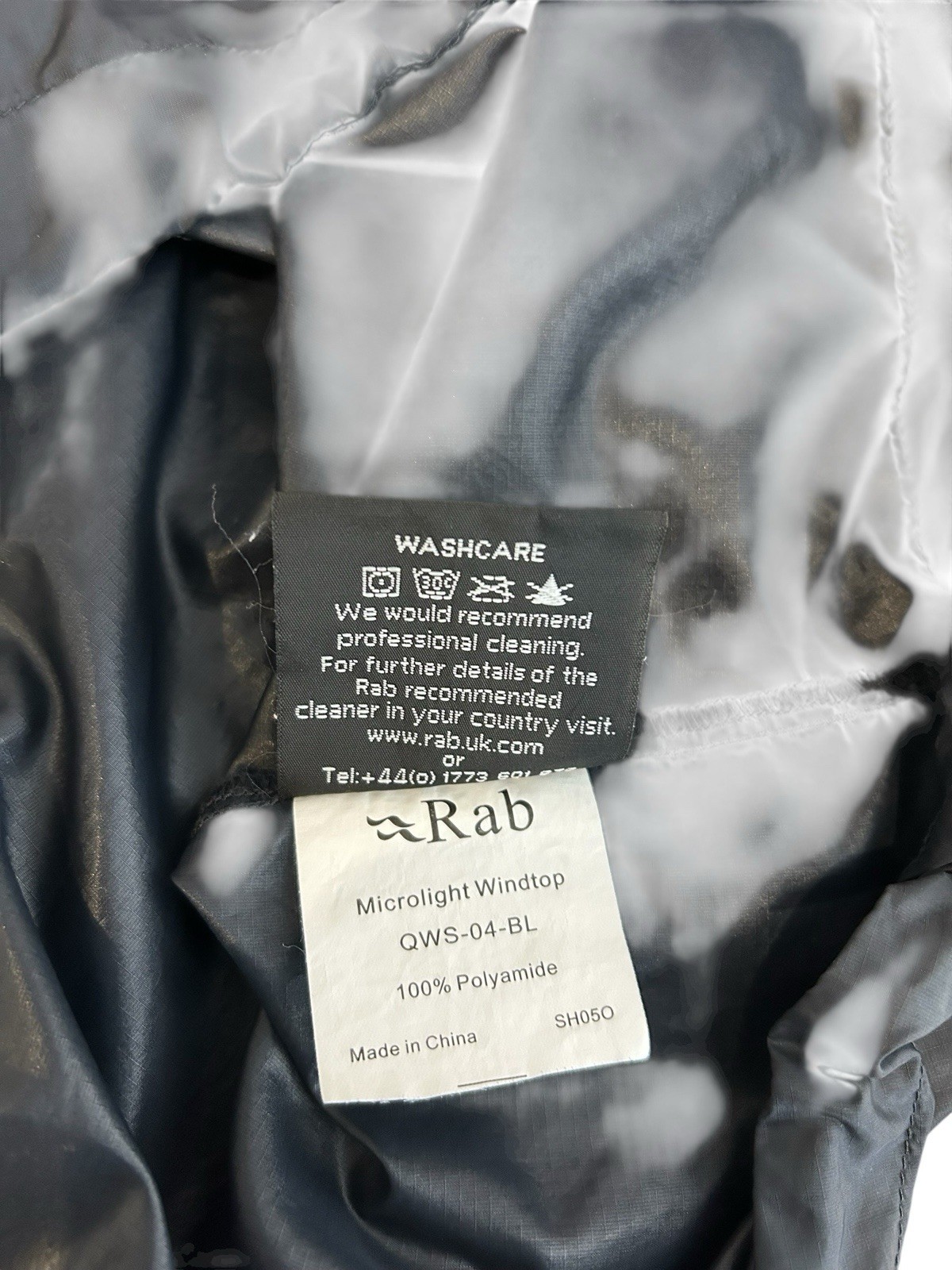 RAB Microlight Windtop Lightweight Jacket Mens Si… - image 4