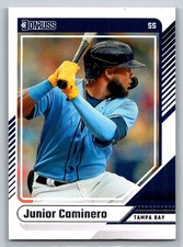 2024 Donruss #40 Junior Caminero Yellow Flood