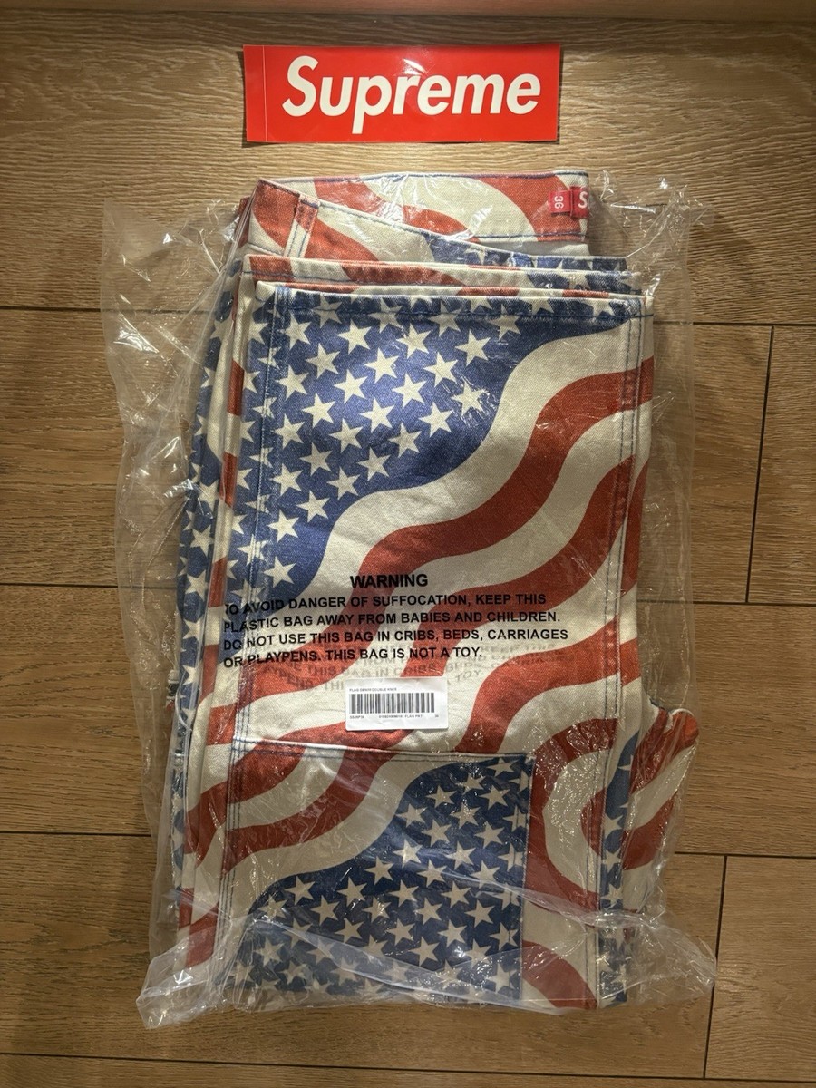 Supreme Flag Double Knee Painter Pant - Size:36 | eBay