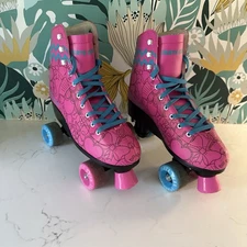 Cute Roller Skates for Girls Men Women Youth Teenager Summer Ride EUC Size 8