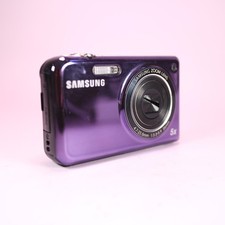 Samsung Digital Camera PL170 16.1MP Selfie Screen Purple Tested