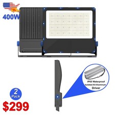 2Pack 60000Lm LED Flood Light Super Bright Outdoor Stadium Football Arena Lights