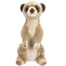 Desert Meerkat Plush Soft Cuddly Toy Standing Animal 30cm Easter Gift Prize