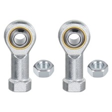 2-Pack PHSA4 Rod End Bearing, 1/4 in Bore 1/4-28 Female Right Thread