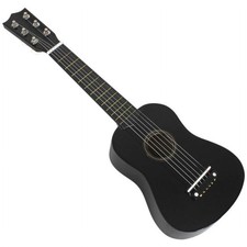 21inch Durable Solid Wood Acoustic Guitar - Black