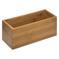 Aufbewahrungbox Organizer Bambus Braun 23X9,5X9 Cm KüChe BehäLter Dekoration