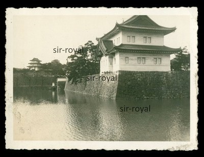 Tokio Chiyoda 1930er - Kaiserpalast Burg Edo - Japan Tokyo - Foto 11x8cm