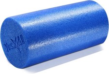 Medium Firm Round PE Foam Roller - 12, 18, 24, 36 Inch for Pilates, Yoga, Stretc
