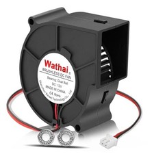 75mm x 30mm 12V Blower Cooling Fan Dual Ball 12 Volt DC 12V 2Pin Ball