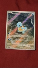Pokémon TCG Squirtle 170/165 SV 151 Illustration Rare Holo EN 2023 English NM
