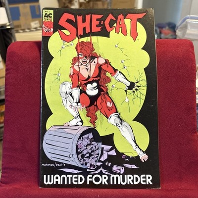 SHE-CAT #2, Femme Fatale, Marimon, Indy,1989