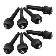 8PCS Violin Pegs: Ebony Fiddle Tuning Pegs for Repair and Restoration - String