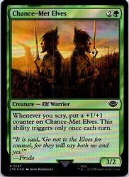 Chance-Met Elves #157 Foil - The Lord of the Rings: Tales of Middle-earth