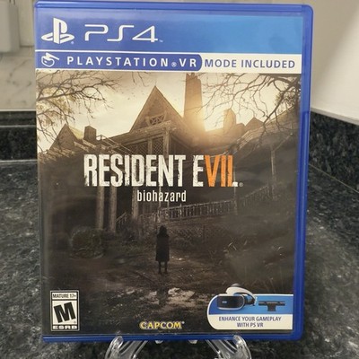 Resident Evil 7 Biohazard PS4 Sony PlayStation 4, 2017 PS VR - Used & Cleaned