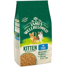 James Wellbeloved Kitten Fish Cat Dry Food 1.5kg 17.69 per kilo