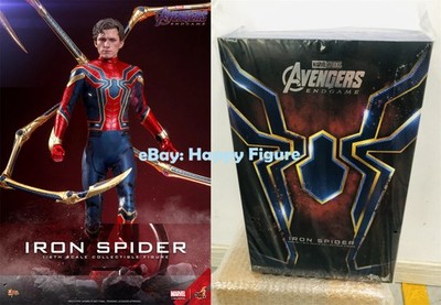 Hot Toys MMS761 Avengers: Endgame 1/6 Iron Spider Action Figure In