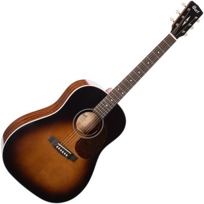 Cort Earth 100 SSF Sunburst Preamp Westerngitarre | Neu
