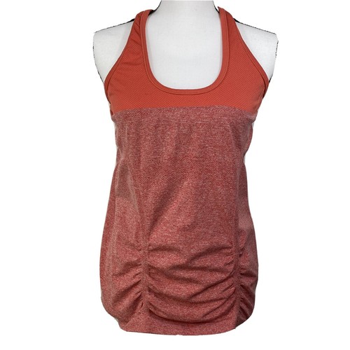 ruched workout tank top