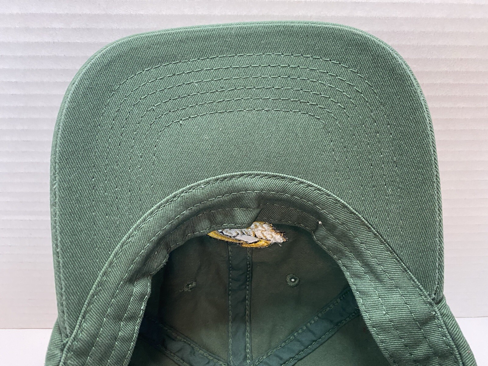 Quaker State Green Adjustable Hat Embroidered Logo - image 13