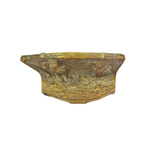 Vintage/Antik? Buchstützen aus Gusseisen in Bronzeoptik - Bauern im Gebet, Der Angelus - Bild 8 von 14