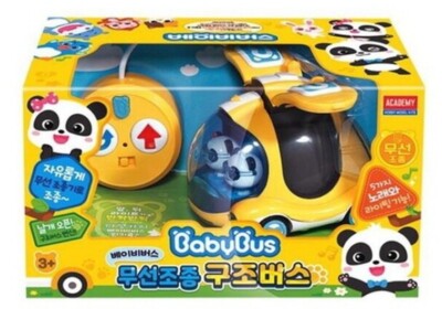 Academy BabyBus Panda Transformation Rescue Bus R/C Car Light &Sound Genuine