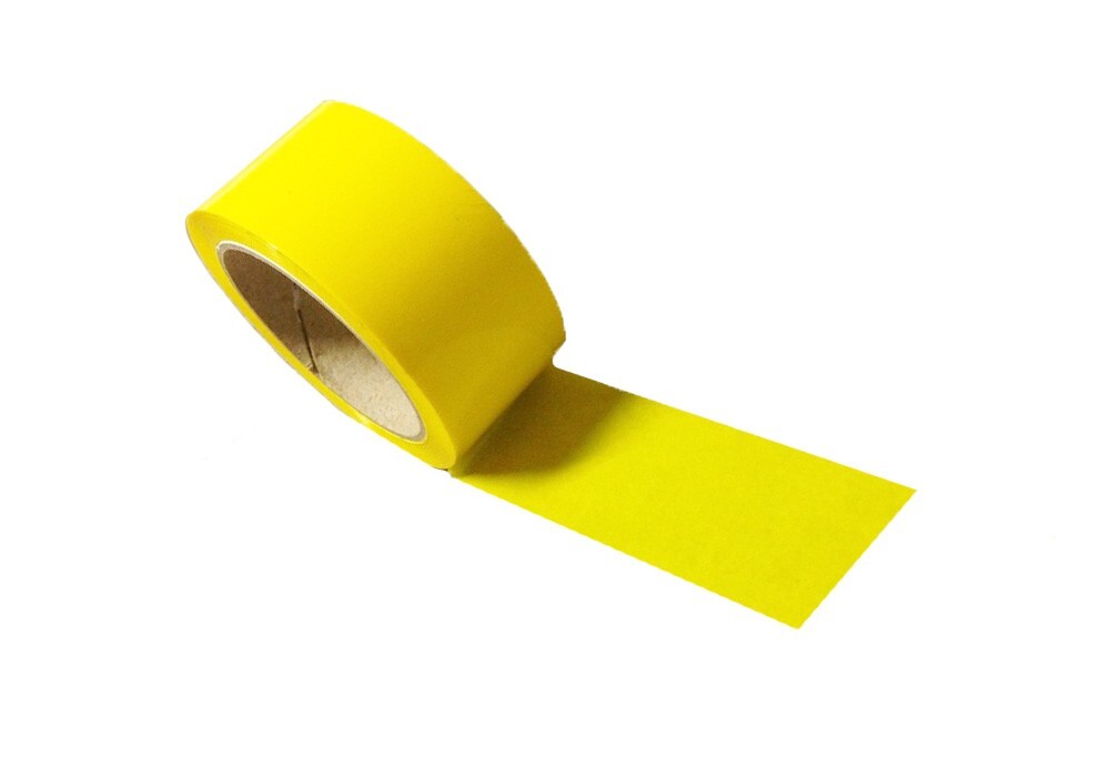 12 Rolls Yellow Color Packing Tape 2.0 Mil 2 Inch x 80 Yards