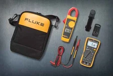New Fluke 117/323 Multimeter And Clamp Meter Combo Kit - Free Shipping