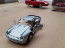 PORSCHE,959,TURBO,COUPÉ,SPORTWAGEN,OLDTIMER,SPIELZEUG,MODELL,AUTO,RÜCKZUGMOTOR