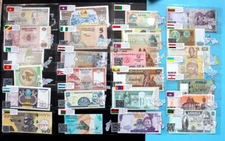 Lots 50 Different World Banknotes Paper Money Foreign UNC Collections Gift  Y