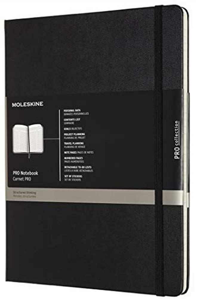 Moleskine Pro Notebook, Taccuino Professionale da Ufficio, Copertina Rigid...