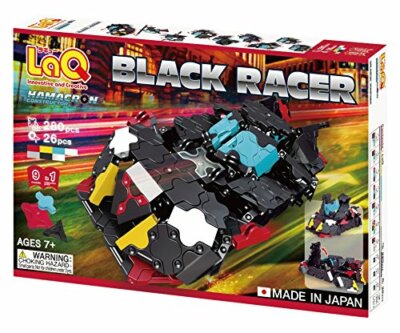 Rakyu (LaQ) Hama Klong constructor (HamacronConstructer) black racer