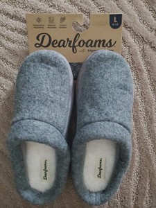 dearfoam slippers 9-10