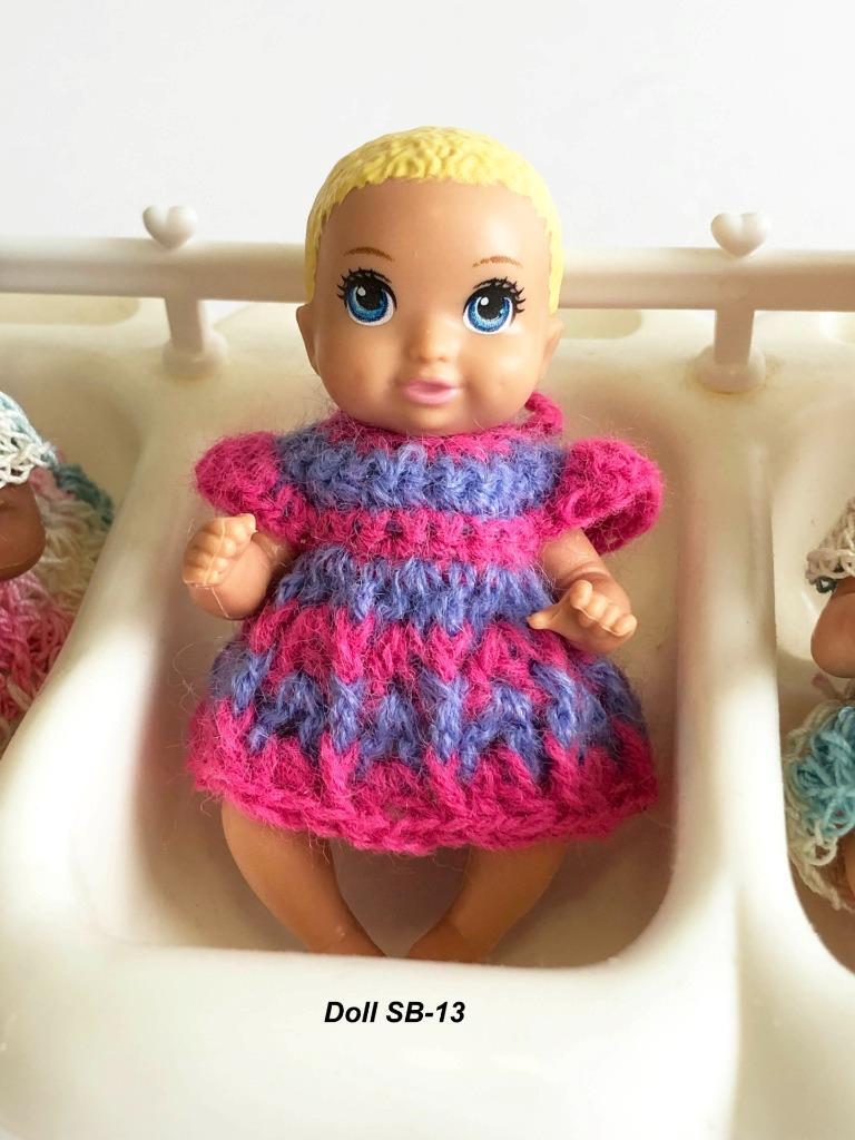 Tiny Baby Doll Custom Dressed 2.5 inch Dollhouse Doll Choose from OOAK