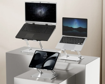 Verstellbarer Laptop-Ständer Aluminiumlegierung Laptop Halterung Universal
