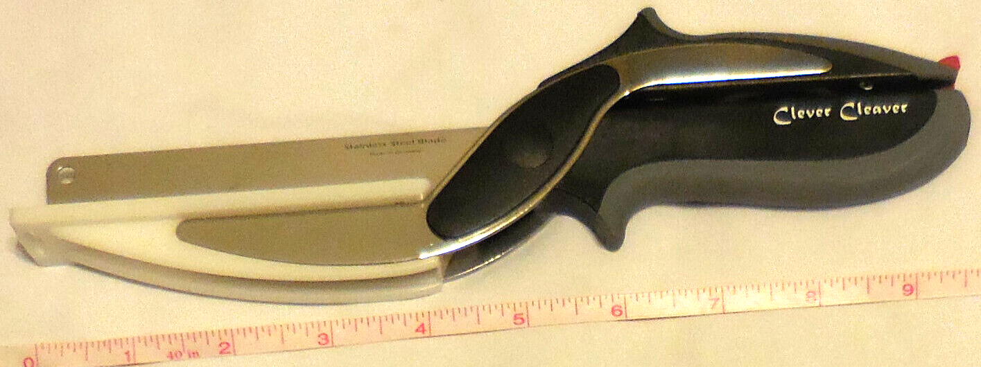 1 Clever Cleaver Vegetable and Fruit Chopper Stainless Steel Germany