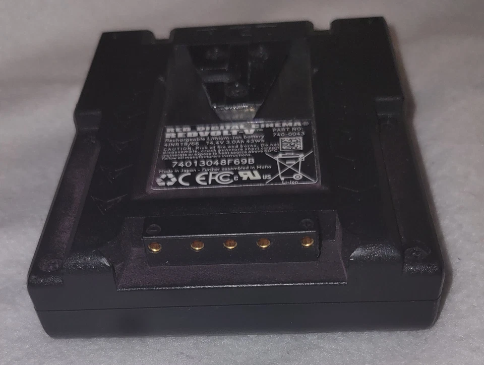 Batería roja defectuosa Redvolt-V 43Wh 740-0043 14.4V 3.0Ah 43Wh NO FUNCIONA Piezas Foto 3 de 4