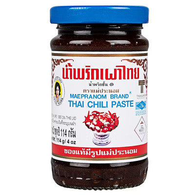 Thai Chili Paste MAEPRANOM Thai Food Tom Yum Soup 114g x 2