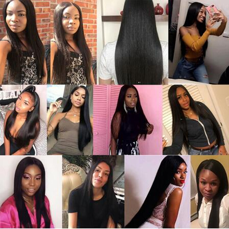 Straight Hair Weave Hairstyles