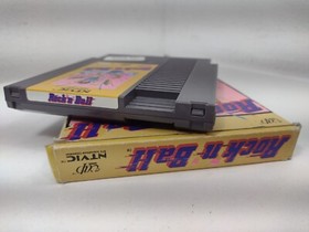 Rock n Ball (1989) NES Nintendo -  Box & Sleeve