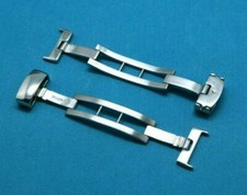 2 - 10Pcs 16mm Stainless Deployment butterfly clasp/buckle for leather strap