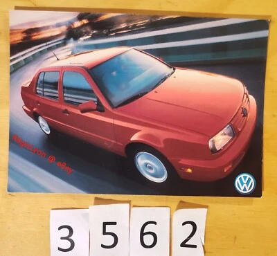 VW JETTA Prospectus Carte postale Mexicain Espagnol 1991 - Photo 1/2