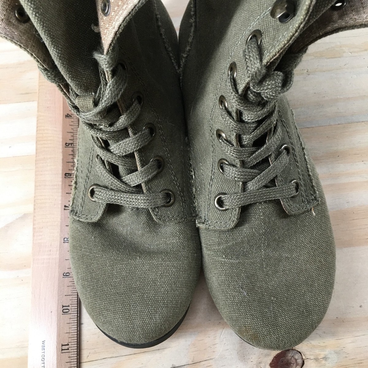 Arizona Jean Co Boots Womens 7.5 M Combat Ankle Lace Up 037 Arizona Jean Co Boots Womens 7.5 M Combat Ankle Lace Up 037