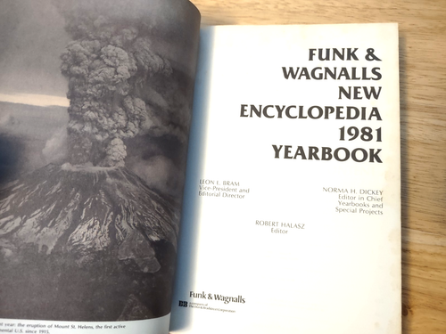 Birth Year Gift - Events of 1980 Funk & Wagnalls 1981 Yearbook Reference Encyclo - Picture 8 of 9