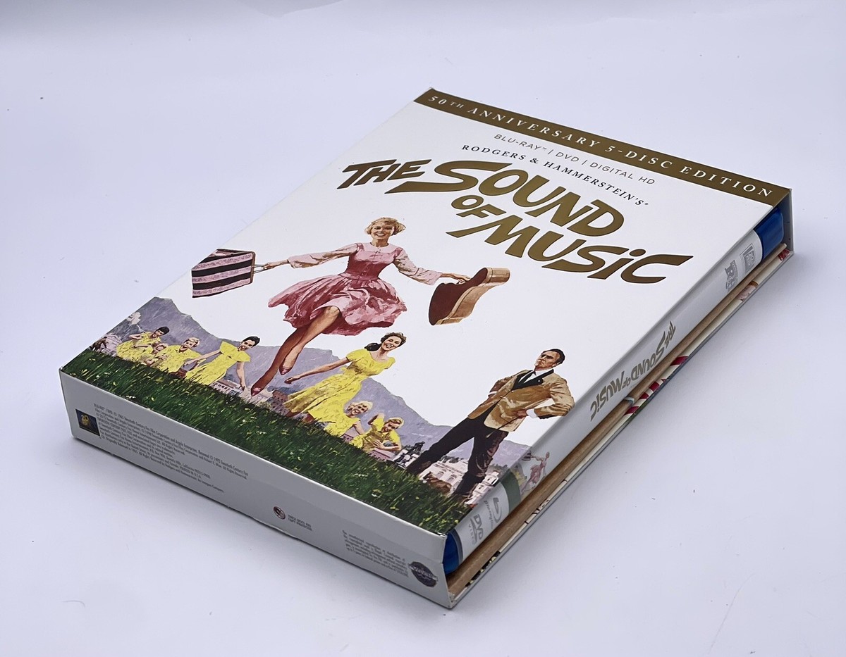 The Sound of Music 50th Anniversary 5-Disc Blu-ray DVD CD
