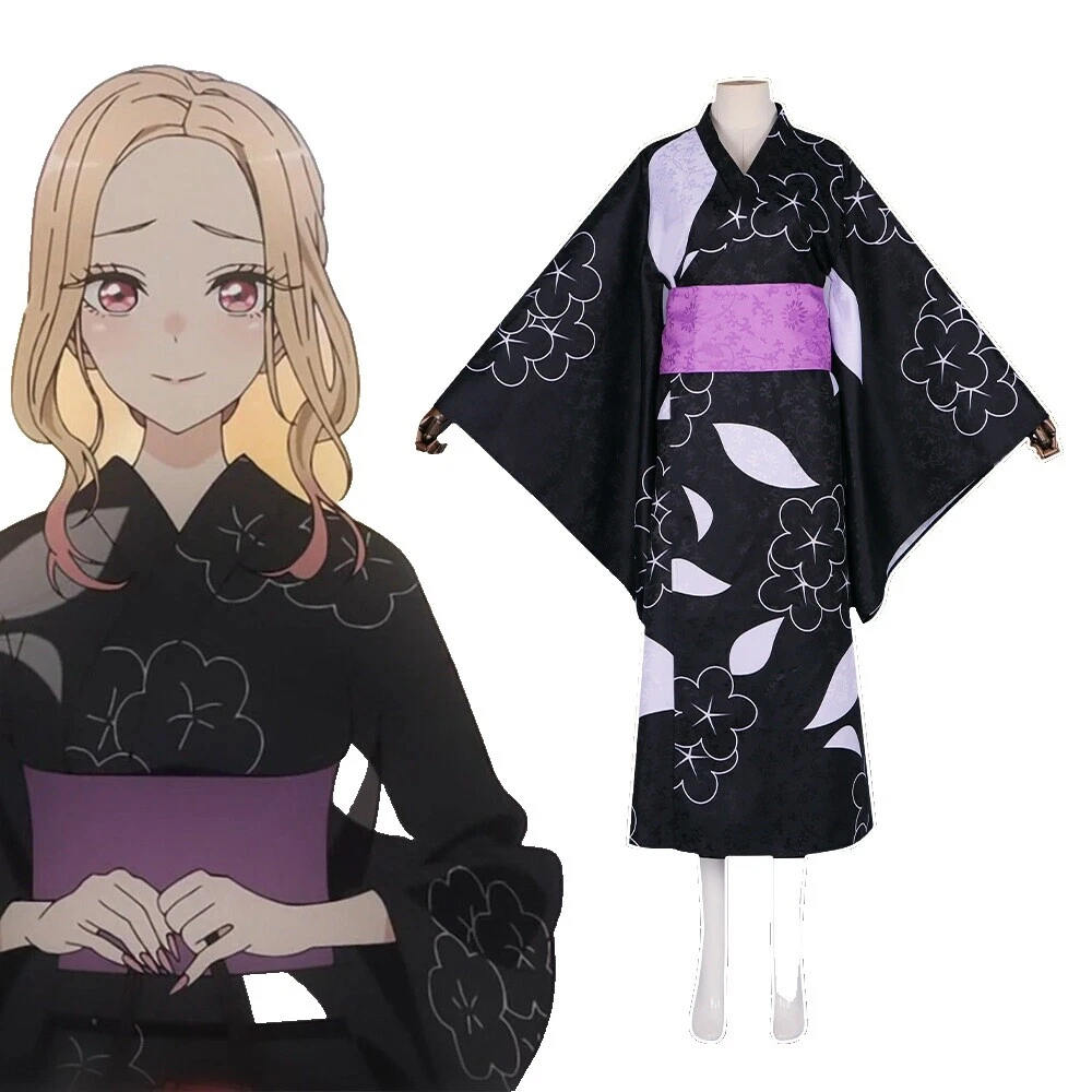 Cartoon Characters Women's Kimono