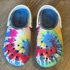 Crocs Classic Clogs Fleece Lined Dual Comfort Tie Dye Womens 6
