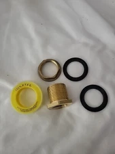 Brass Water Tank Outlet Fitting Flanged Connector Male Female Extend