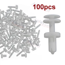 100 COMPLETE CLIPS FOR GM C5 C6 CORVETTE DOOR PANEL RETAINER PIN NUT HOLDER SNAP